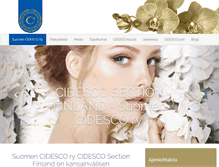 Tablet Screenshot of cidesco.fi